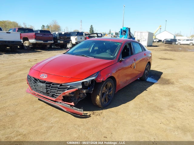 KMHLM4AG8MU148511 Hyundai Elantra Preferred Ivt With Sun And Tech Package