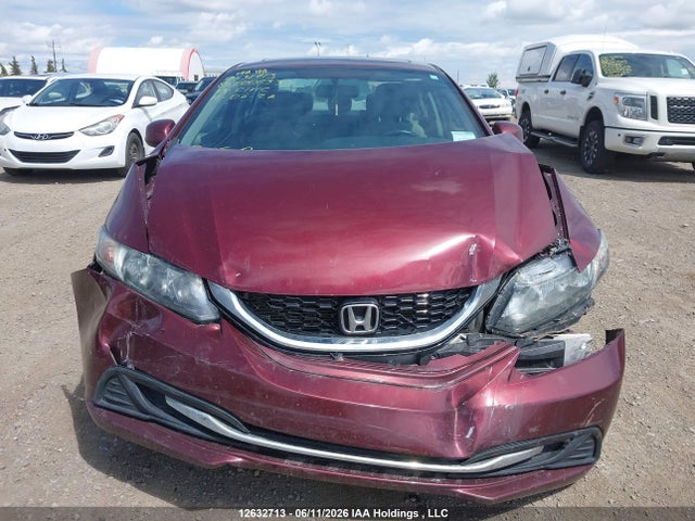 2013 Honda Civic Ex 4dr მანქანა იყიდება აუქციონზე, vin: 2HGFB2F57DH000633, აუქციონის ნომერი: 12632713