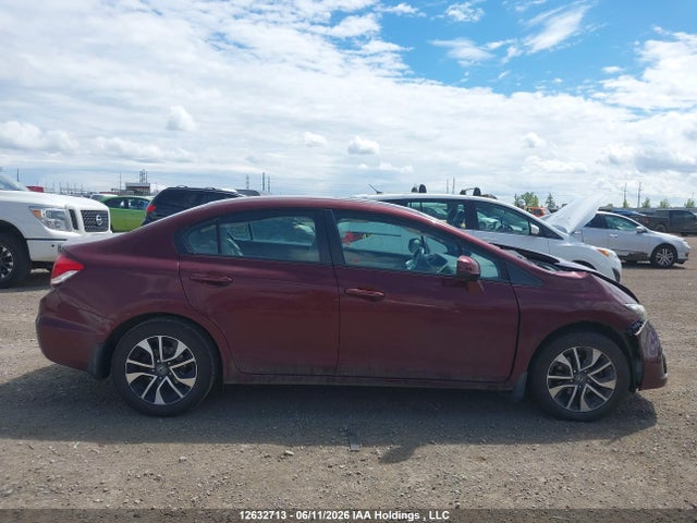 2013 Honda Civic Ex 4dr მანქანა იყიდება აუქციონზე, vin: 2HGFB2F57DH000633, აუქციონის ნომერი: 12632713
