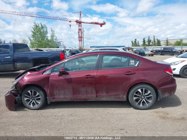 2013 Honda Civic Ex 4dr მანქანა იყიდება აუქციონზე, vin: 2HGFB2F57DH000633, აუქციონის ნომერი: 12632713