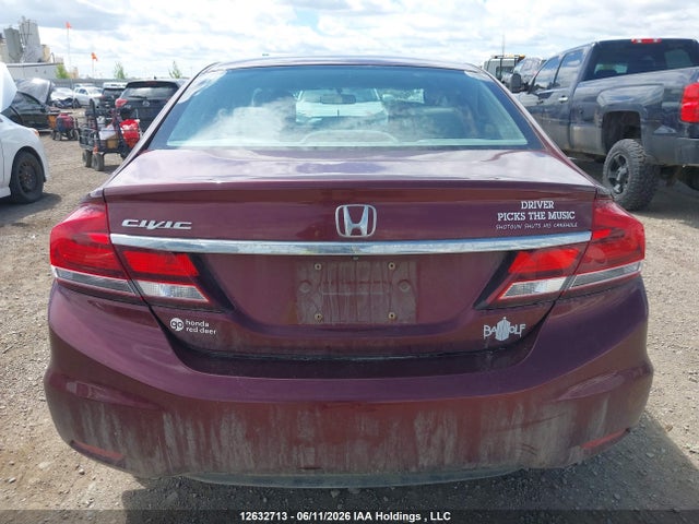 2013 Honda Civic Ex 4dr მანქანა იყიდება აუქციონზე, vin: 2HGFB2F57DH000633, აუქციონის ნომერი: 12632713