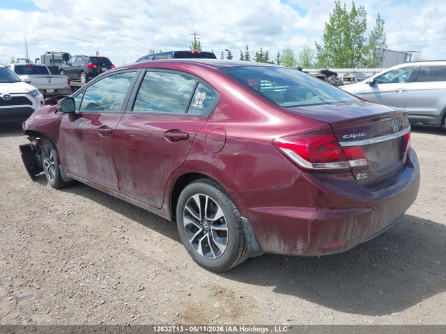 2013 Honda Civic Ex 4dr მანქანა იყიდება აუქციონზე, vin: 2HGFB2F57DH000633, აუქციონის ნომერი: 12632713