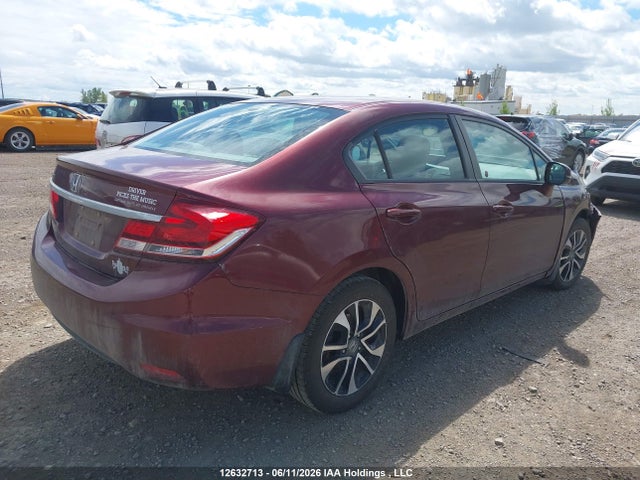 2013 Honda Civic Ex 4dr მანქანა იყიდება აუქციონზე, vin: 2HGFB2F57DH000633, აუქციონის ნომერი: 12632713