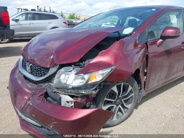 2013 Honda Civic Ex 4dr მანქანა იყიდება აუქციონზე, vin: 2HGFB2F57DH000633, აუქციონის ნომერი: 12632713