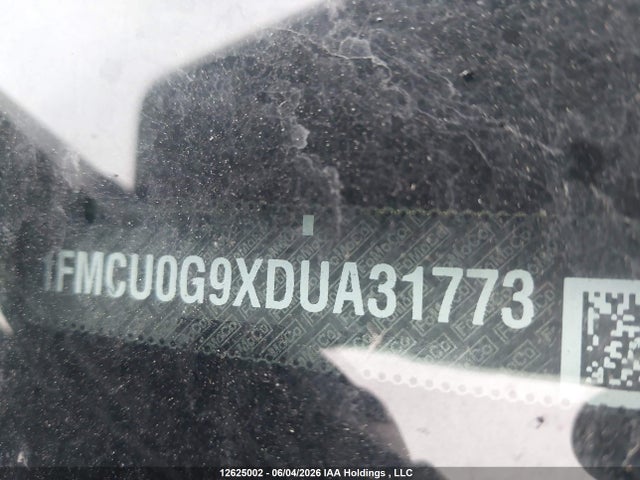 Продаж на аукціоні авто 2013 Ford Escape Se, vin: 1FMCU0G9XDUA31773, номер лоту: 12625002