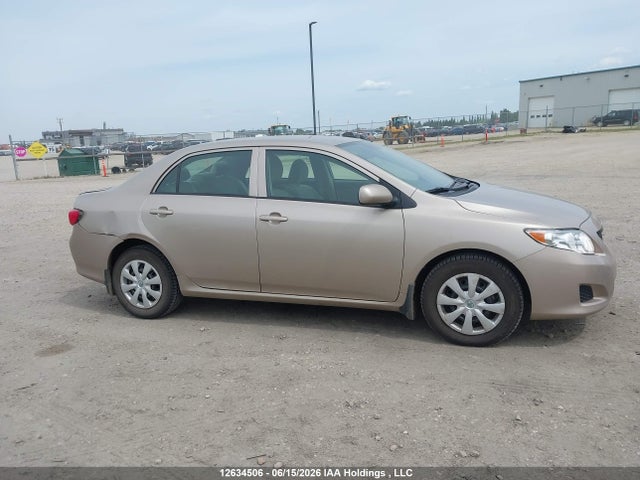 12634506 :رقم المزاد ، 2T1BU4EEXAC205356 vin ، 2010 Toyota Corolla Ce مزاد بيع