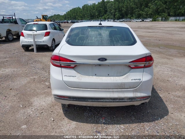 Продаж на аукціоні авто 2017 Ford Fusion S Hybrid, vin: 3FA6P0UU7HR248752, номер лоту: 12637773