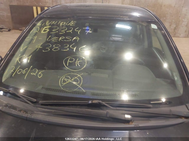 Продаж на аукціоні авто 2009 Nissan Versa 1.8s, vin: 3N1BC13EX9L438346, номер лоту: 12633247