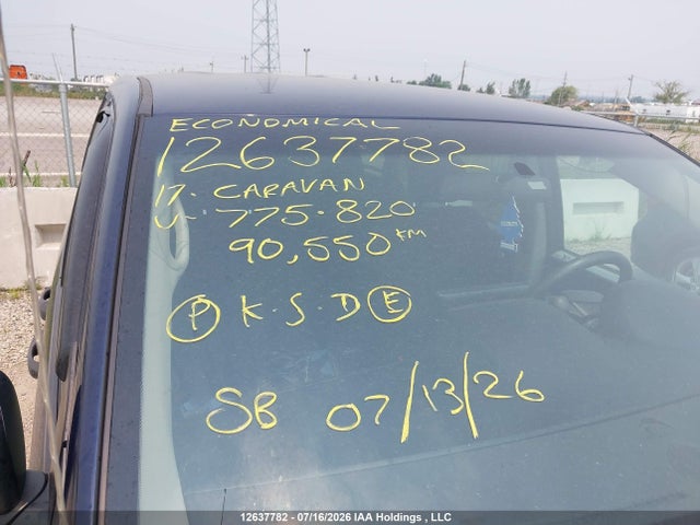 2C4RDGBG9HR775820 Dodge Grand Caravan Cvp/sxt