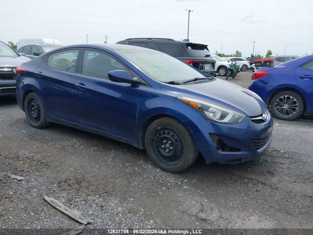 12637784 :رقم المزاد ، 5NPDH4AE0FH625070 vin ، 2015 Hyundai Elantra Limited مزاد بيع