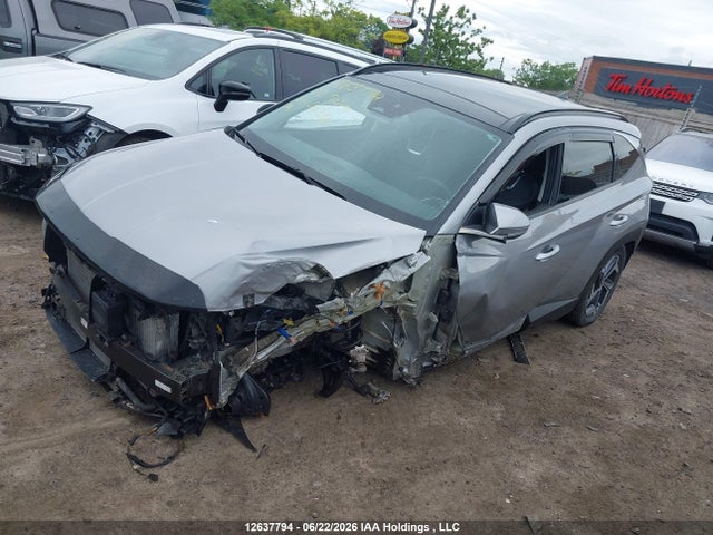12637794 :رقم المزاد ، KM8JCCA18NU015250 vin ، 2022 Hyundai Tucson Luxury/ultimate مزاد بيع