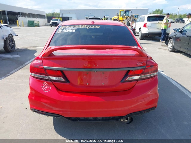 Honda Civic Si Si 2015 2HGFB6E54FH200154 Image 15