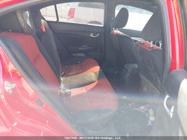 Honda Civic Si Si 2015 2HGFB6E54FH200154 Image 8