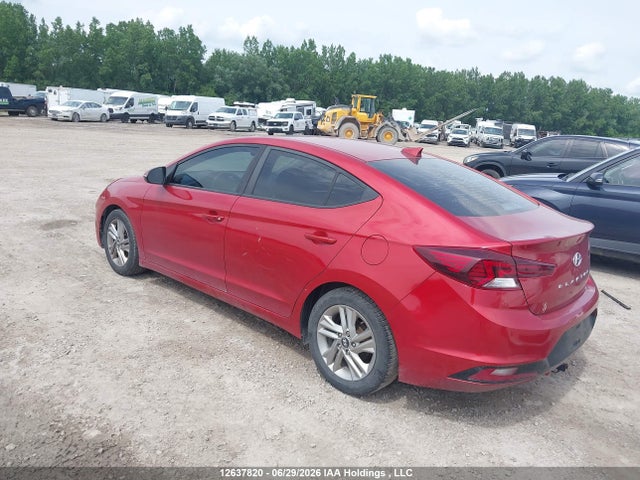 Aukcja sprzedaży 2019 Hyundai Elantra Preferred, vin: KMHD84LF5KU802536, numer aukcji: 12637820