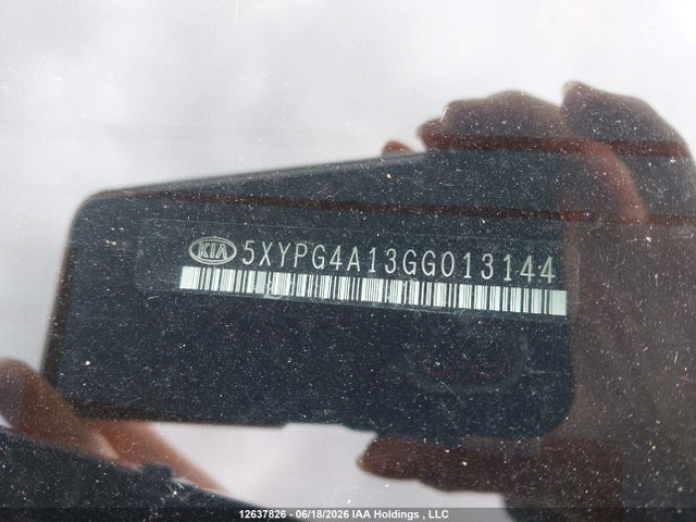 2016 Kia Sorento Lx/l მანქანა იყიდება აუქციონზე, vin: 5XYPG4A13GG013144, აუქციონის ნომერი: 12637826