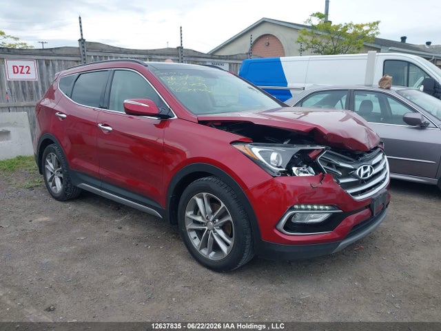 12637835 :رقم المزاد ، 5XYZUDLA8JG557709 vin ، 2018 Hyundai Santa Fe Sport 2.0t Limited مزاد بيع