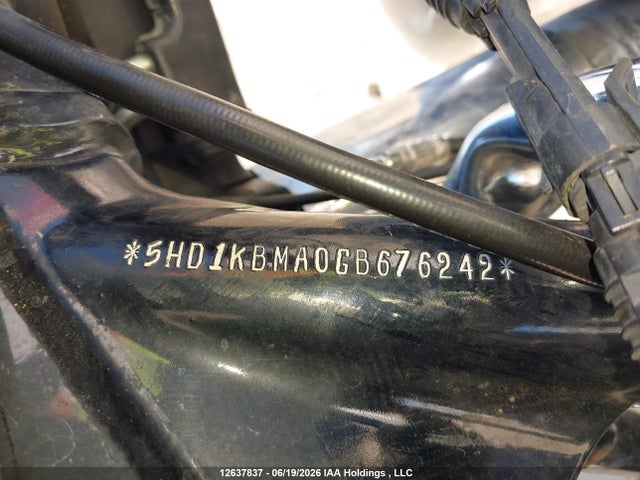12637837 :رقم المزاد ، 5HD1KBMA0GB676242 vin ، 2016 Harley-davidson Flhx Street Glide مزاد بيع
