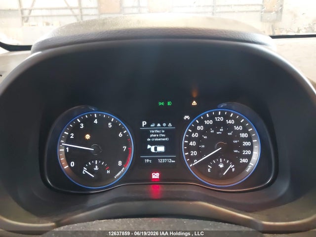 12637859 :رقم المزاد ، KM8K6CAA4KU392102 vin ، 2019 Hyundai Kona 2.0l Luxury مزاد بيع