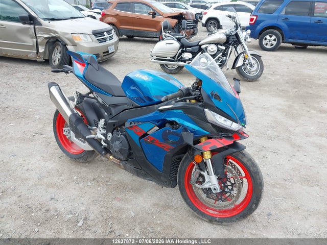 12637872 :رقم المزاد ، ZD4XPUA01TS000103 vin ، 2026 Aprilia Rsv4 1100 مزاد بيع