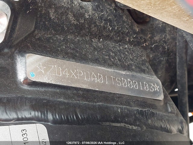 12637872 :رقم المزاد ، ZD4XPUA01TS000103 vin ، 2026 Aprilia Rsv4 1100 مزاد بيع