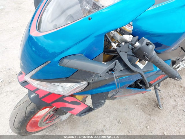 12637872 :رقم المزاد ، ZD4XPUA01TS000103 vin ، 2026 Aprilia Rsv4 1100 مزاد بيع