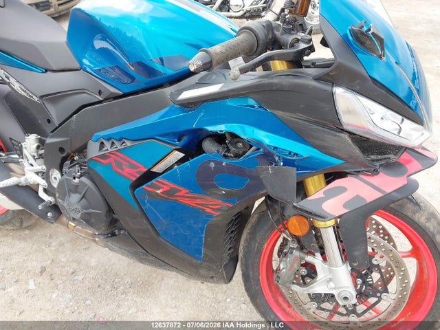 12637872 :رقم المزاد ، ZD4XPUA01TS000103 vin ، 2026 Aprilia Rsv4 1100 مزاد بيع