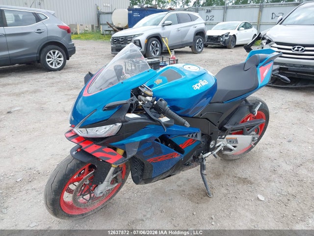 12637872 :رقم المزاد ، ZD4XPUA01TS000103 vin ، 2026 Aprilia Rsv4 1100 مزاد بيع