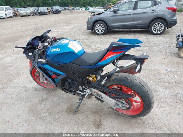 12637872 :رقم المزاد ، ZD4XPUA01TS000103 vin ، 2026 Aprilia Rsv4 1100 مزاد بيع
