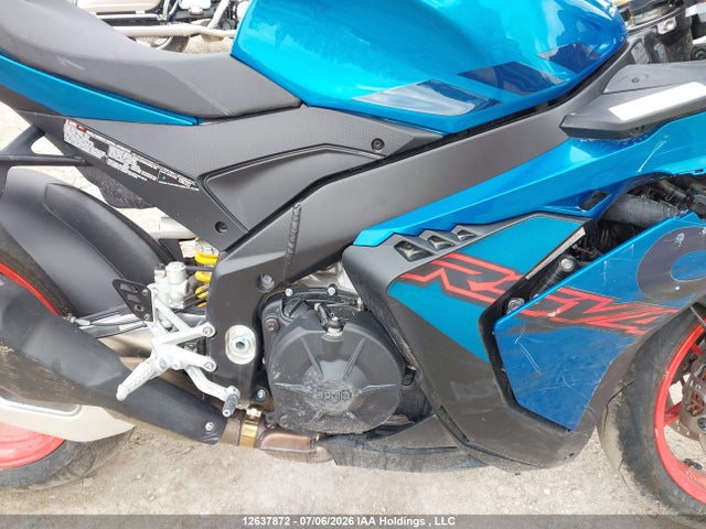12637872 :رقم المزاد ، ZD4XPUA01TS000103 vin ، 2026 Aprilia Rsv4 1100 مزاد بيع