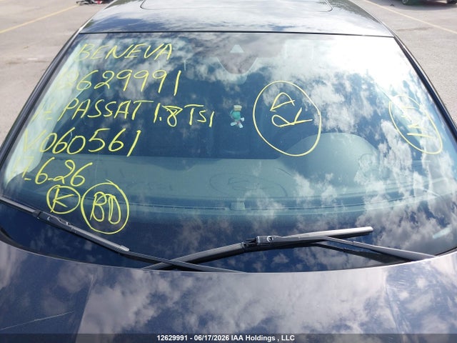 12629991 :رقم المزاد ، 1VWBT7A37HC060561 vin ، 2017 Volkswagen Passat 1.8 Tsi Comfortline مزاد بيع