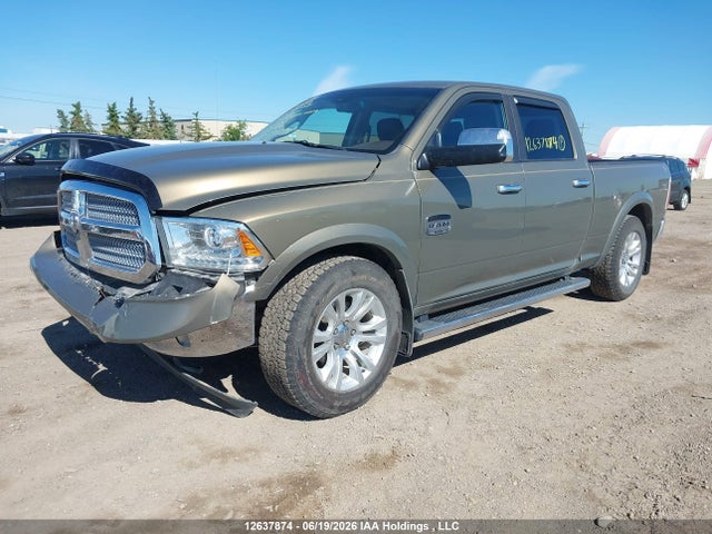 12637874 :رقم المزاد ، 1C6RR7WM1FS701974 vin ، 2015 Ram 1500 Longhorn مزاد بيع