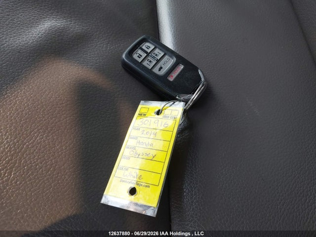 2014 Honda Odyssey Exl მანქანა იყიდება აუქციონზე, vin: 5FNRL5H62EB510444, აუქციონის ნომერი: 12637880