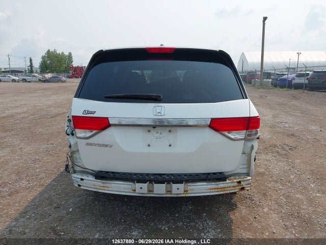 2014 Honda Odyssey Exl მანქანა იყიდება აუქციონზე, vin: 5FNRL5H62EB510444, აუქციონის ნომერი: 12637880