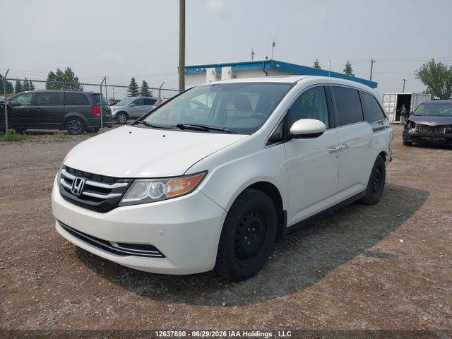 2014 Honda Odyssey Exl მანქანა იყიდება აუქციონზე, vin: 5FNRL5H62EB510444, აუქციონის ნომერი: 12637880
