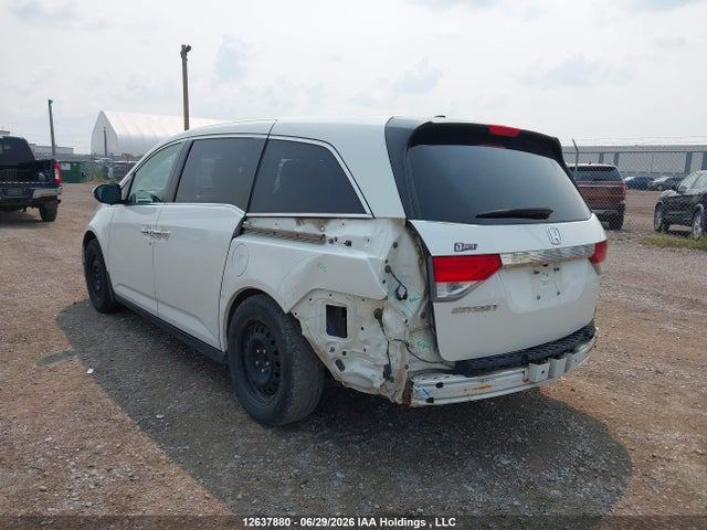 2014 Honda Odyssey Exl მანქანა იყიდება აუქციონზე, vin: 5FNRL5H62EB510444, აუქციონის ნომერი: 12637880