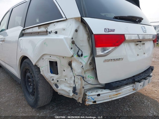 2014 Honda Odyssey Exl მანქანა იყიდება აუქციონზე, vin: 5FNRL5H62EB510444, აუქციონის ნომერი: 12637880