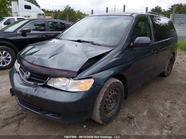 2003 Honda Odyssey Ex მანქანა იყიდება აუქციონზე, vin: 2HKRL18683H012871, აუქციონის ნომერი: 12637886