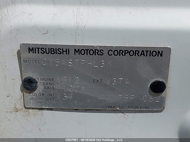 Aukcja sprzedaży 2009 Mitsubishi Lancer Gts, vin: JA3AU86W49U606893, numer aukcji: 12637901