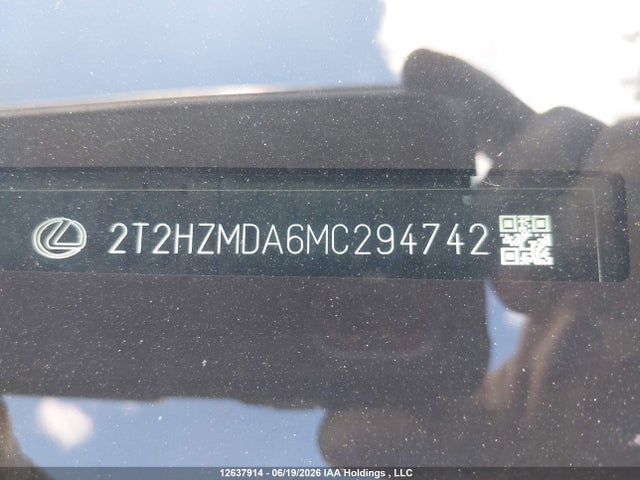 2021 Lexus Rx 350 მანქანა იყიდება აუქციონზე, vin: 2T2HZMDA6MC294742, აუქციონის ნომერი: 12637914