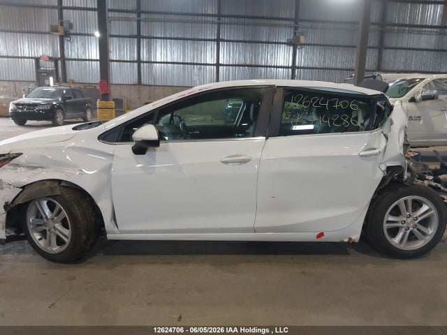 2018 Chevrolet Cruze Lt Auto მანქანა იყიდება აუქციონზე, vin: 1G1BE5SM4J7214286, აუქციონის ნომერი: 12624706