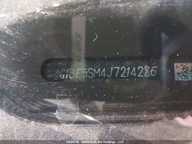 2018 Chevrolet Cruze Lt Auto მანქანა იყიდება აუქციონზე, vin: 1G1BE5SM4J7214286, აუქციონის ნომერი: 12624706