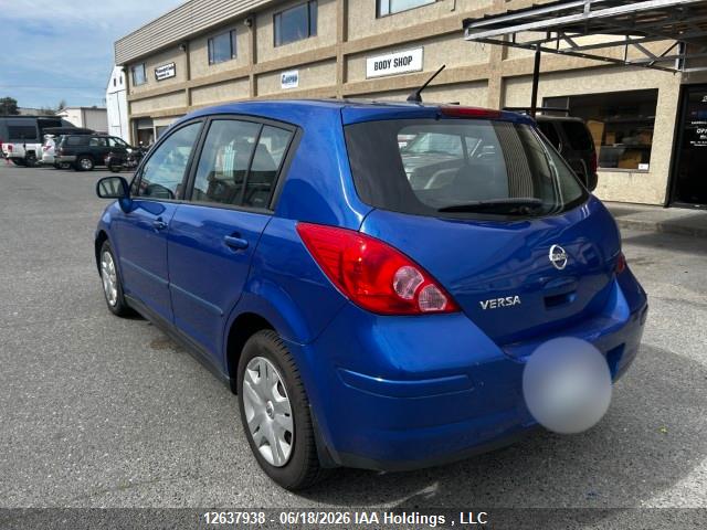 2010 Nissan Versa S/sl მანქანა იყიდება აუქციონზე, vin: 3N1BC1CPSAL402837, აუქციონის ნომერი: 12637938