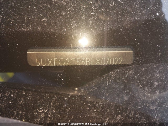 12579510 :رقم المزاد ، 5UXFG2C53BLX07022 vin ، 2011 Bmw X6 Xdrive35i مزاد بيع