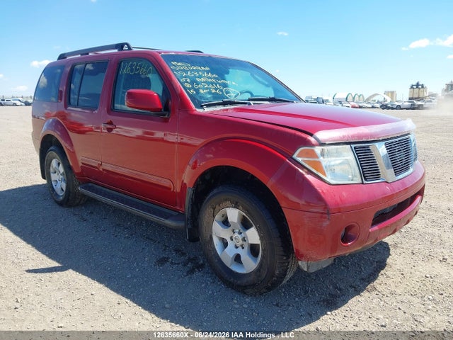 12635660 :رقم المزاد ، 5N1AR18W37C602016 vin ، 2007 Nissan Pathfinder Se مزاد بيع