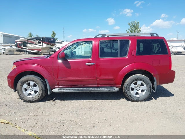 12635660 :رقم المزاد ، 5N1AR18W37C602016 vin ، 2007 Nissan Pathfinder Se مزاد بيع