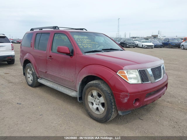 12635660 :رقم المزاد ، 5N1AR18W37C602016 vin ، 2007 Nissan Pathfinder Se مزاد بيع