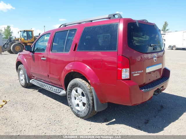 12635660 :رقم المزاد ، 5N1AR18W37C602016 vin ، 2007 Nissan Pathfinder Se مزاد بيع