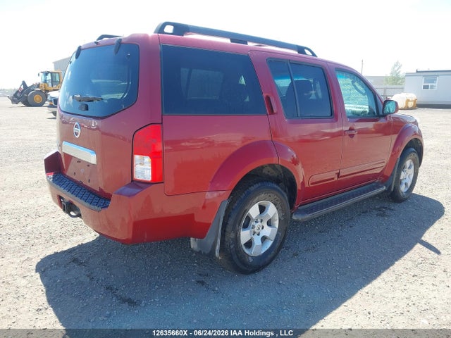 12635660 :رقم المزاد ، 5N1AR18W37C602016 vin ، 2007 Nissan Pathfinder Se مزاد بيع