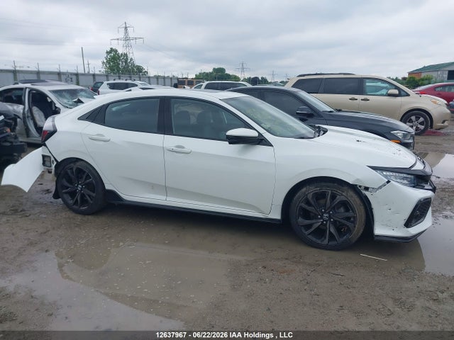 2018 Honda Civic Sport Touring მანქანა იყიდება აუქციონზე, vin: SHHFK7H91JU304262, აუქციონის ნომერი: 12637967
