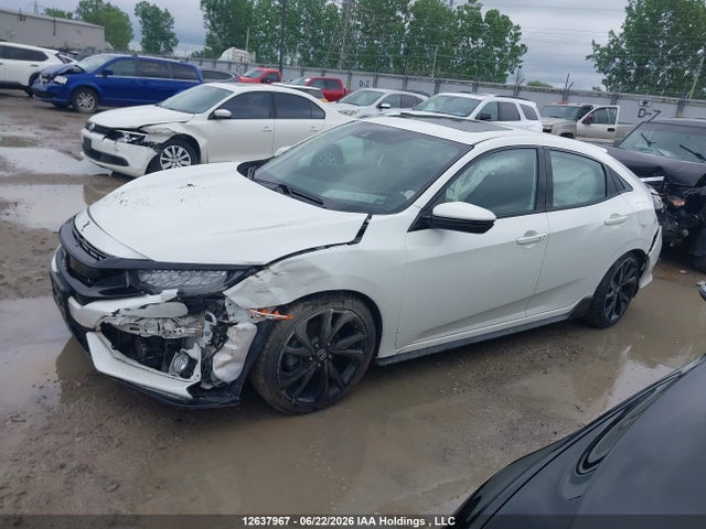 2018 Honda Civic Sport Touring მანქანა იყიდება აუქციონზე, vin: SHHFK7H91JU304262, აუქციონის ნომერი: 12637967